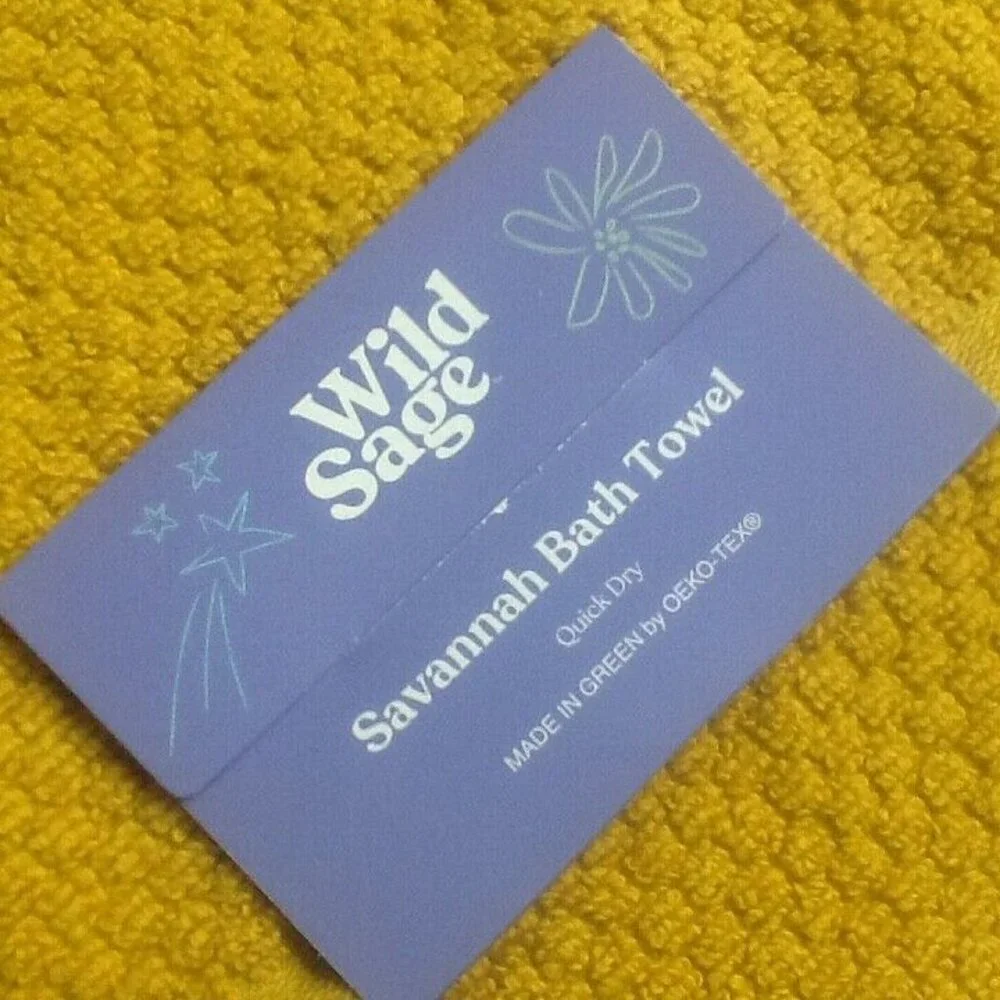new YOLK YELLOW Wild Sage Savannah Quick Dry 90% Cotton 30